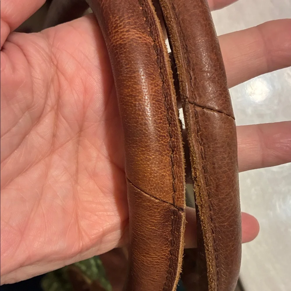 Bohemian Patchwork Shoulder‎ Bag with Brown and Green Accents